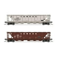 thumbnail image 1 of Broadway Limited Imports N H32 Covered Hopper CR 2-pack BLI7256 N Rolling Stock, 1 of 1