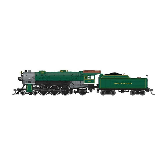 Broadway Limited Imports N Heavy Pacific 4-6-2 SOU 1386 Sylvan Grn Prgn4 BLI7987 N Locomotives