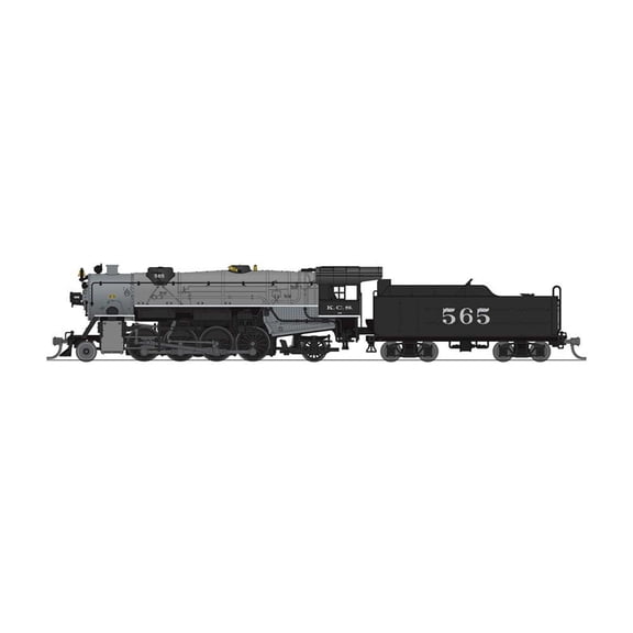 Broadway Limited Imports N USRA Heavy Mikado KCS 565 Light Gray Prgn4 BLI7835 N Locomotives