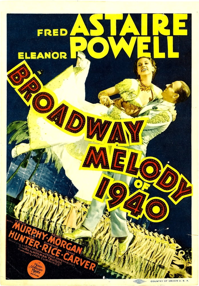 Broadway Melody Of 1940 Canvas Art - (24 x 36)