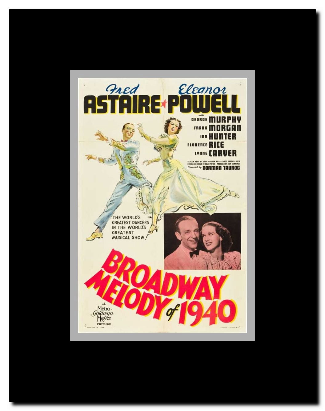 Broadway Melody of 1940 Framed Movie Poster