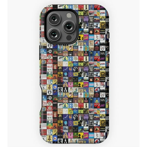 Broadway Musical Logos Collage GA1351 Phone Case for iPhone 11 to 17 Pro Max