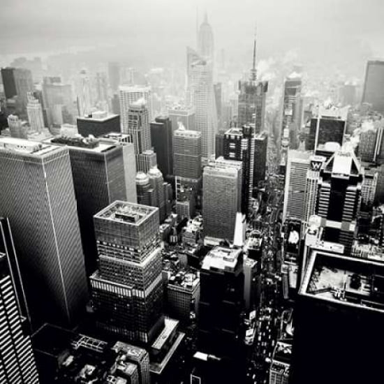 Broadway - New York City 2009 Canvas Art - Josef Hoflehner (24 x 24)