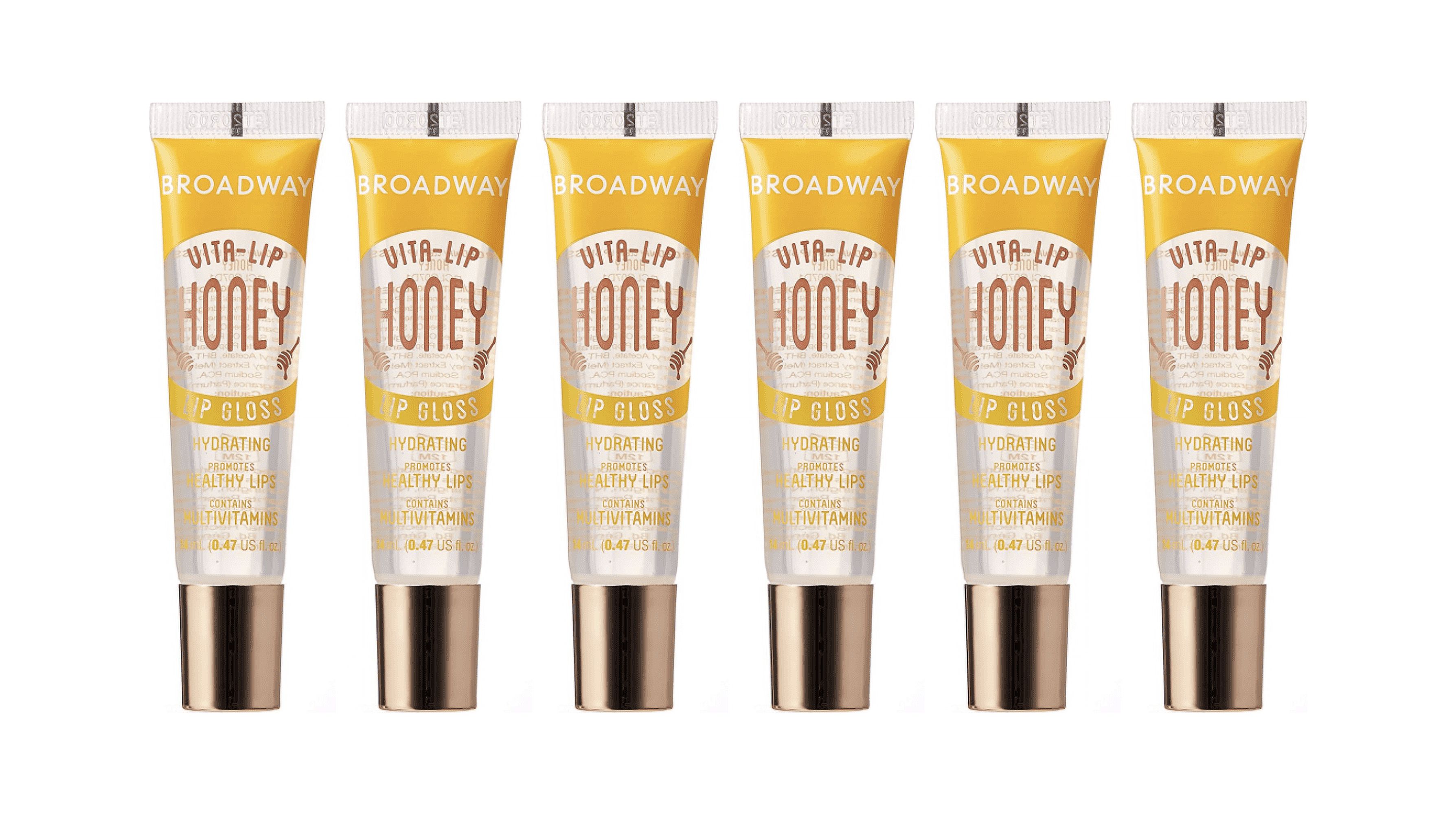 Broadway Vita Lip Gloss 6 Piece (Honey)
