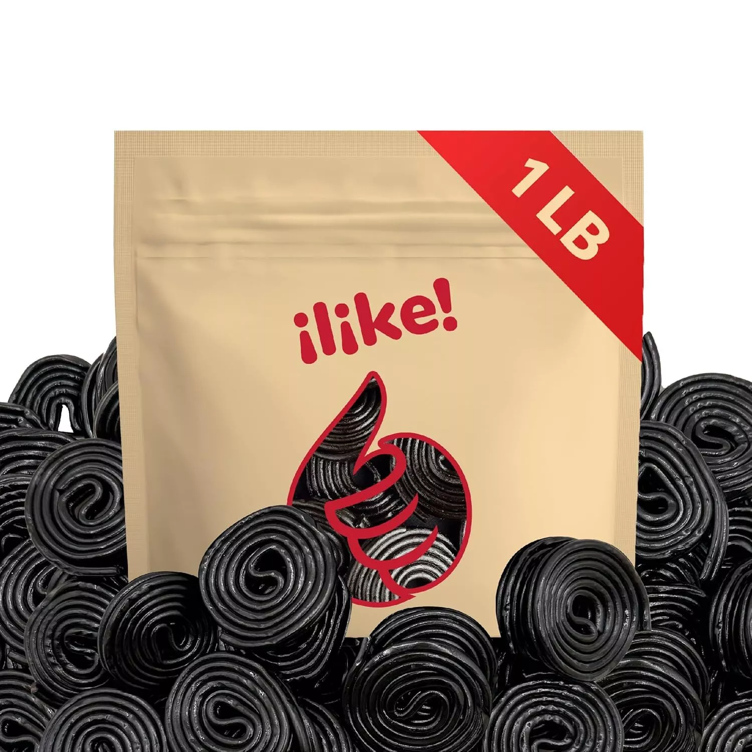 Broadway Wheels 1-Pound Bag, Black Licorice Candy
