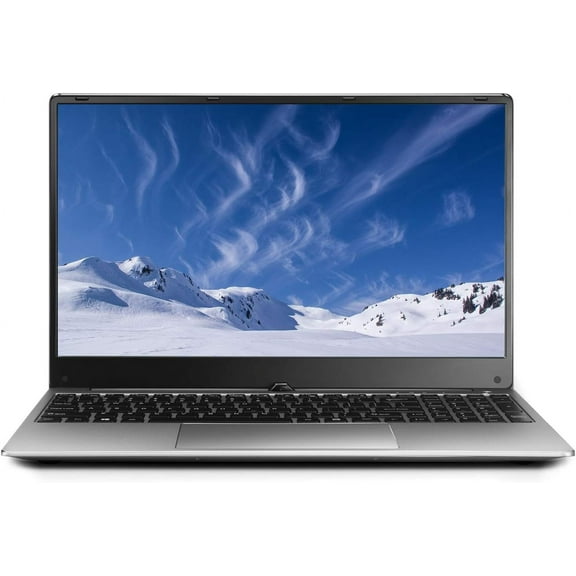 Broage 15.6" Laptop Computer, Intel i3-10110U up to 4.1GHZ 8GB RAM 128GB SSD, 1920x1080 FHD IPS Display, Backlit Keyboard, Webcam, Thin Edge, USB 3.0, 5G WiFi, Bluetooth,Silver, Windows 10 Home