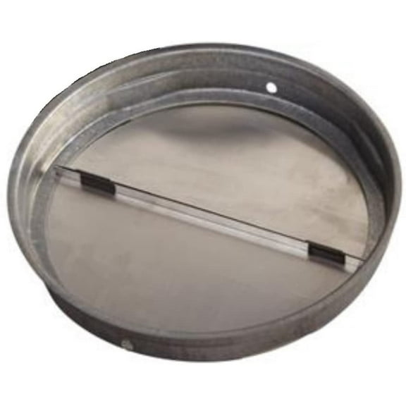 Broan Gable Vent Round - 7" Duct Size, Multicolor, Sound Dampening Foam Included