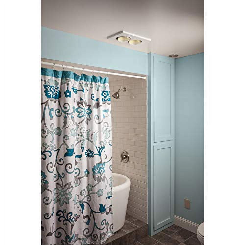 Ceiling Bathroom Exhaust Fan / Infrared Heater, 70 CFM, 250-Watt Ceiling Bathroom Exhaust Fan / Infrared Heater, 70 CFM, 250-Watt