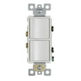 P2RW 2 Function Rocker Switch Wall Control, White - Quantity 4 ...