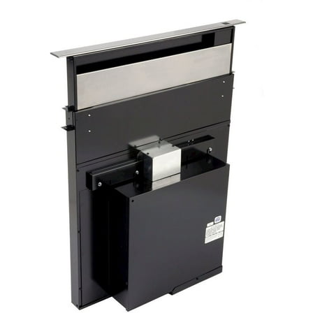 36" Downdraft w/ Top Cover, 500 CFM 36" wide cooktops.