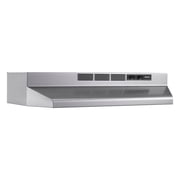 Broan-NuTone Ductless Range Hood for Under Cabinet, 30 Inch, PrintGuard Stainless Finish