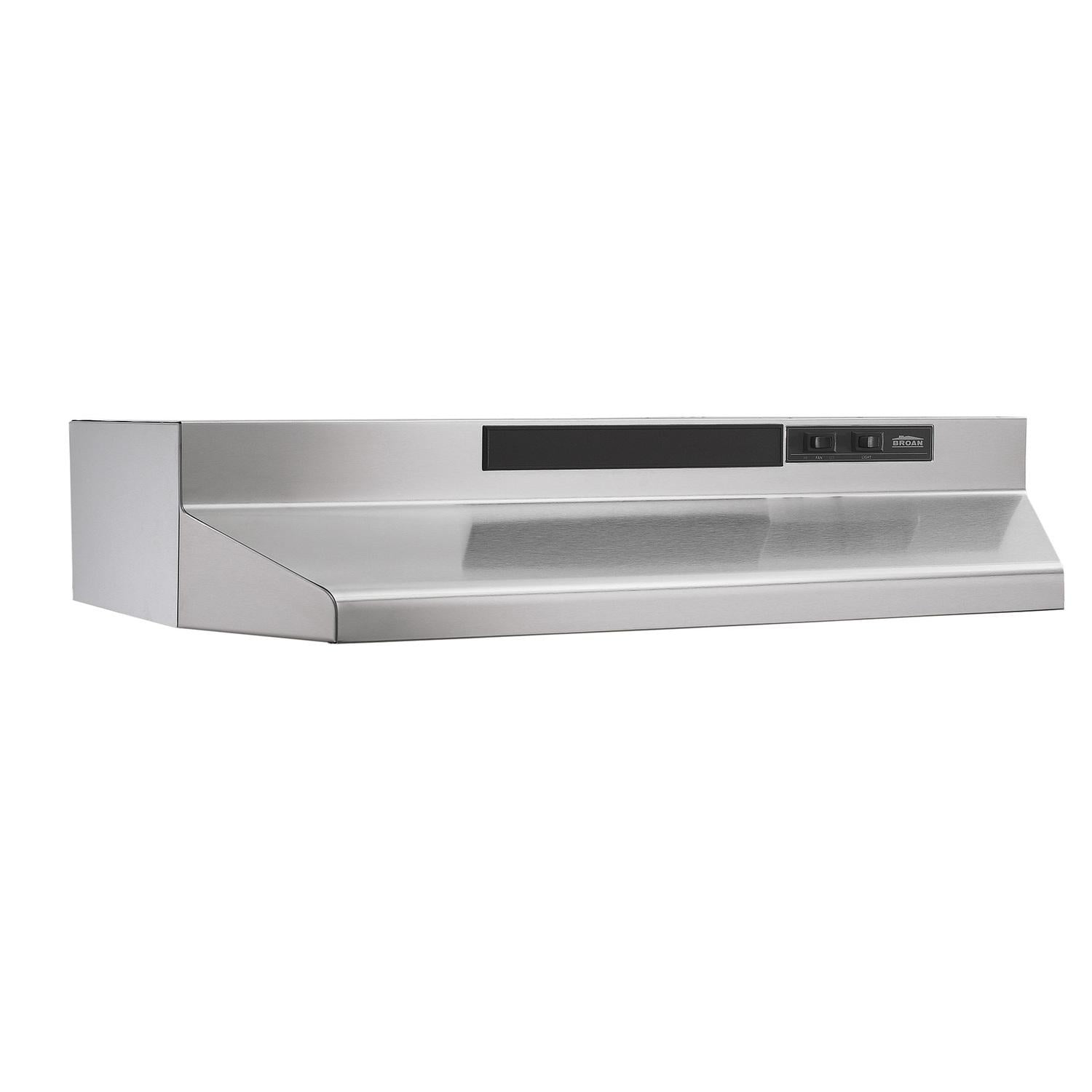 Broan 30" Stainless Steel Convertible Under Cabinet Range Hood