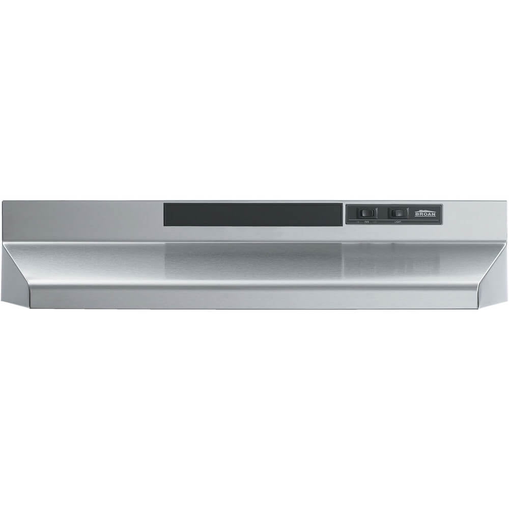 Broan 30" Stainless Steel Convertible Under Cabinet Range Hood