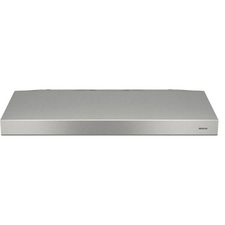 Broan - Glacier 36" Convertible Range Hood - Stainless Steel