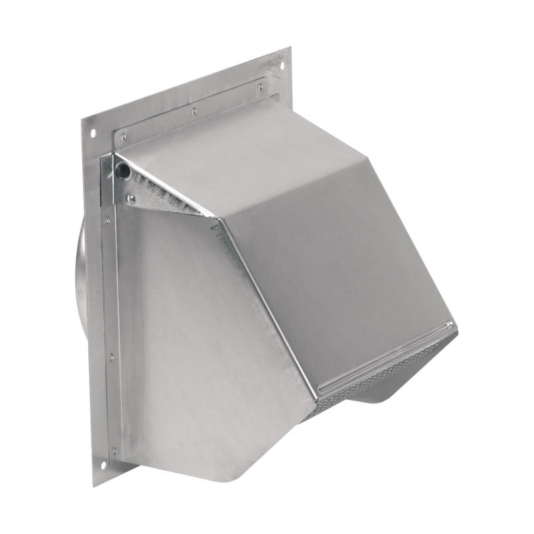 Broan 641 Wall Cap for 6" Round Duct for Range Hoods and Bath Ventilation Fans, 6", Aluminum