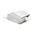 thumbnail image 1 of Broan 644 18-3/4" X 14-1/4" Natural Aluminum Finish Roof Cap, 1 of 2