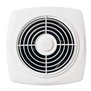 Broan 8 inch Exhaust Airflow Through Wall Kitchen Housing Material Steel, White