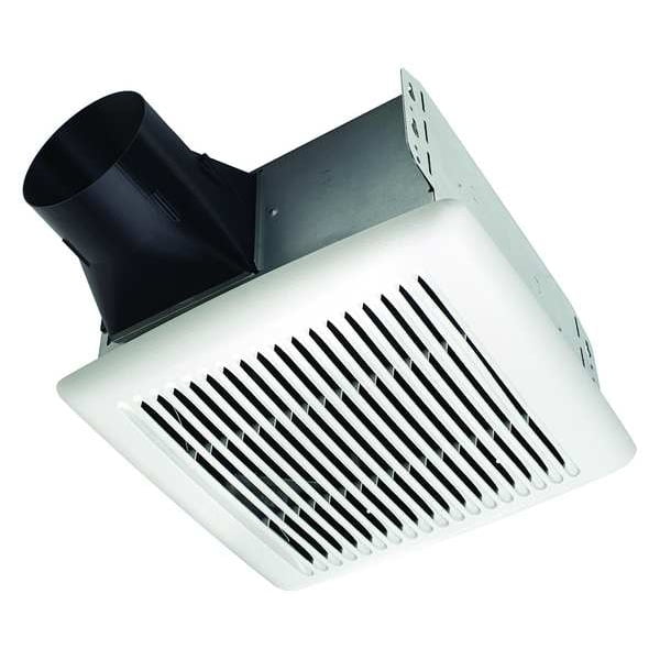 Broan 110 CFM White Steel Ceiling and Wall Mount Bath Fan