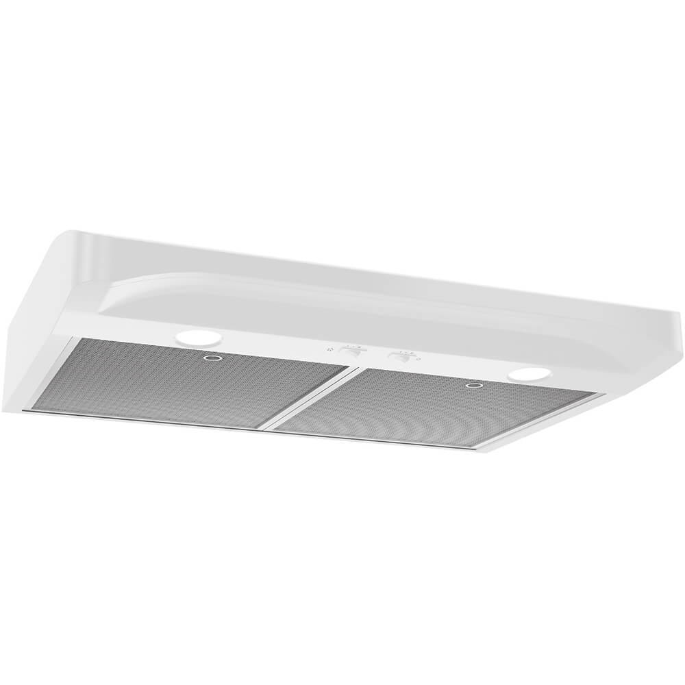 Broan ALT130WW Elite Atla 1 White 30 inch Convertible Under-Cabinet Range Hood