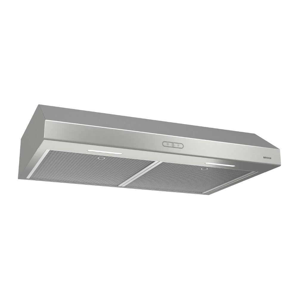 42-Inch Stainless Steel Convertible Under-Cabinet Range Hood