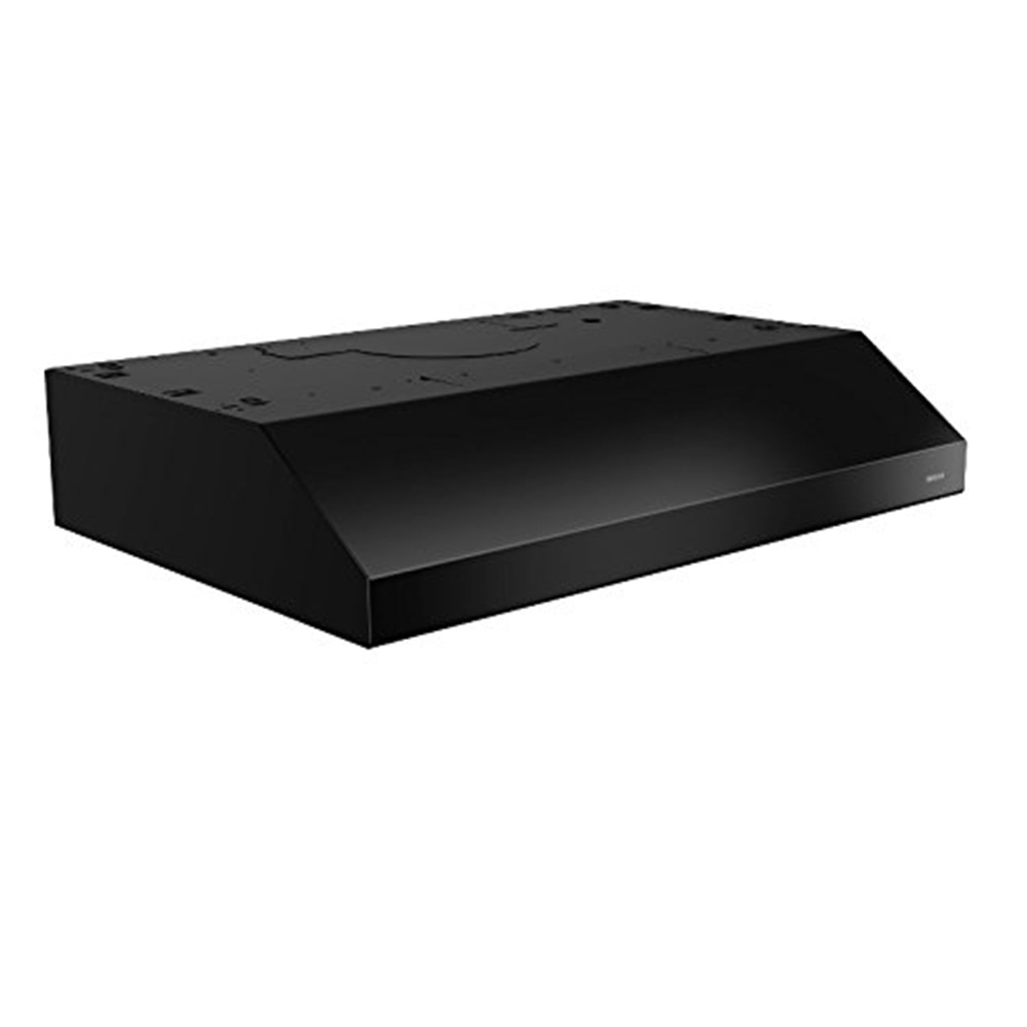 Broan 24" Black Stainless Steel Convertible Under Cabinet Range Hood