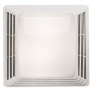 Broan BP91 Replacement Grille and Light Lens White Ventilation Accessories and Parts Exhaust Fan Accessories Grilles