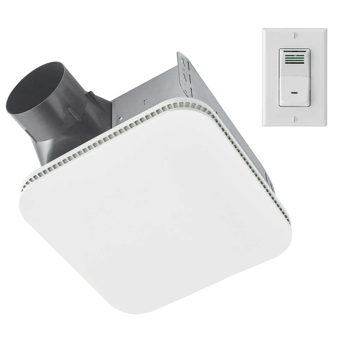 Broan Cleancover Bath Ventilation Fan with Humidity Sensing Control