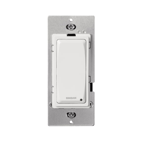 Broan Nutone DT100W Exhaust Vent Fan Delay-Off Wall Control & Timer