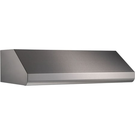 Broan Elite E64E30SS 30" Under-Cabinet Canopy Range Hood with External Blower Options Variable Speed Control