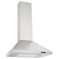 thumbnail image 1 of Broan EW4824SS Elite EW48 Series 24-Inch Pyramidal Chimney Range Hood, 460 Max Blower CFM, Stainless Steel, 1 of 5