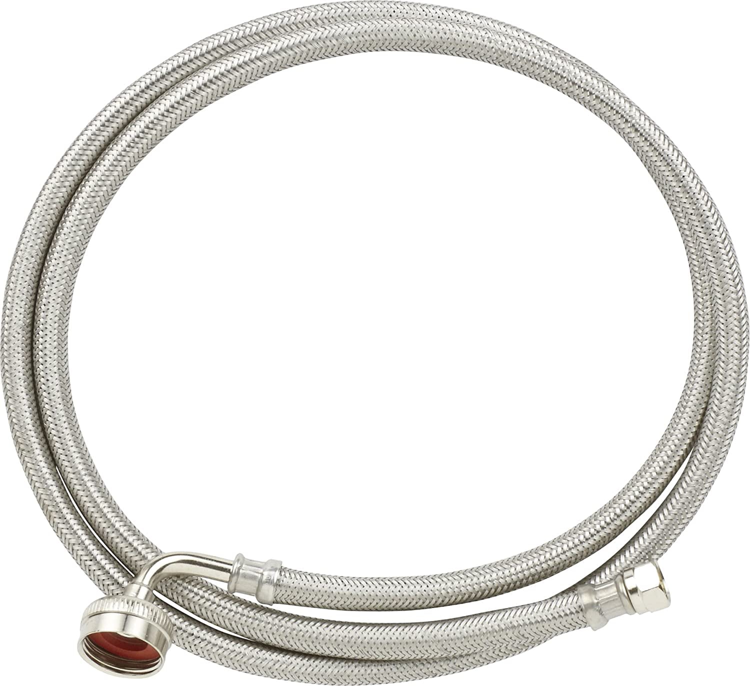 Broan EzFlow 41042 5Foot Braided Stainless Steel Hose with 3/4" Hose