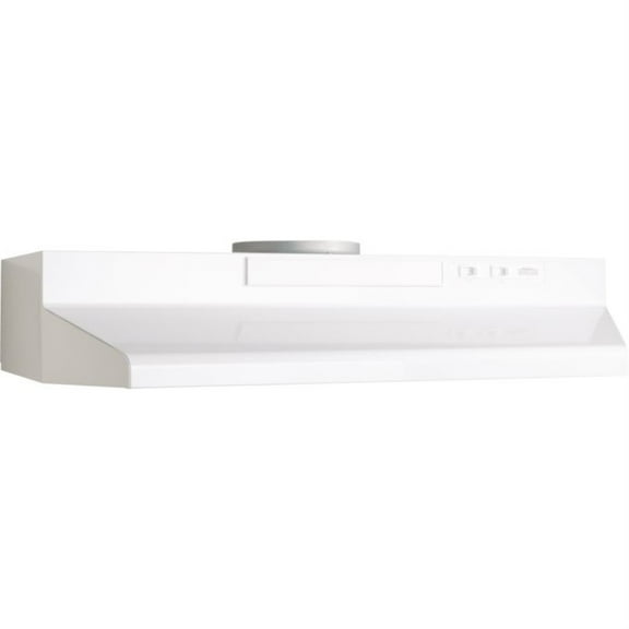 Broan Nutone White-On-White Range Hood White