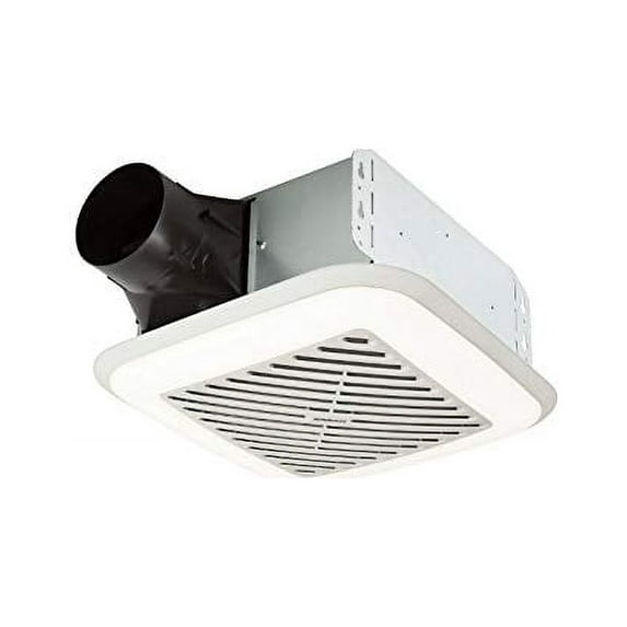 Broan-NuTone Flex Series Bathroom Exhaust Fan - 110 CFM, 1.5 Sones, LED Light, White