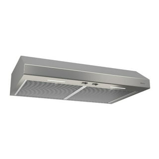 IKTCH Under Cabinet Range Hoods 36 Inch with 900-CFM, 4 Speed Gesture  Sensing&Touch Control Panel, Stainless Steel Kitchen Vent with 2 Pcs Baffle