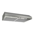 thumbnail image 1 of Broan Glacier 30-Inch Convertible Under-Cabinet Range Hood, Stainless Steel, 1 of 5