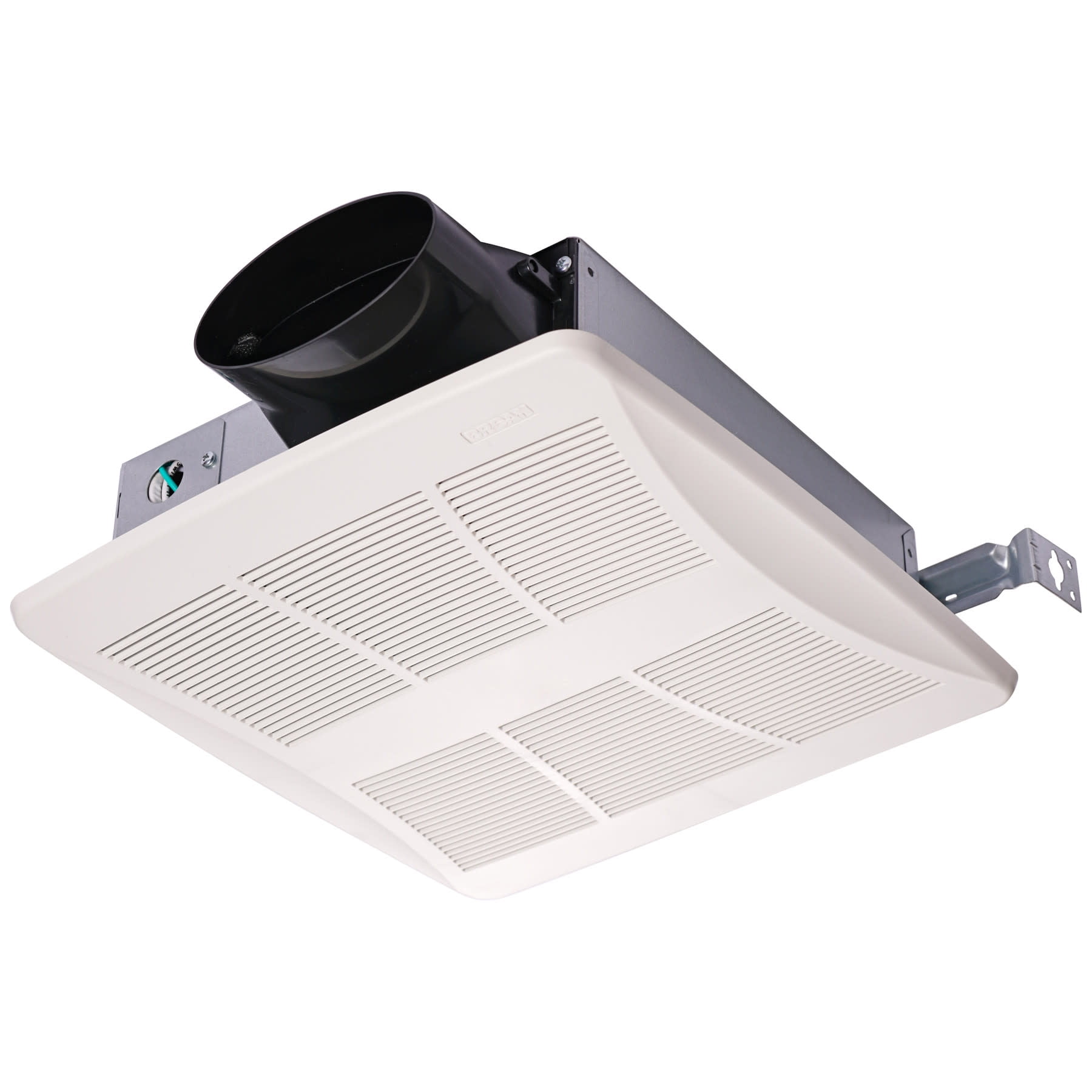 Broan LoProfile DC Ceiling Mounted Bathroom Exhaust Vent Fan, 100 CFM