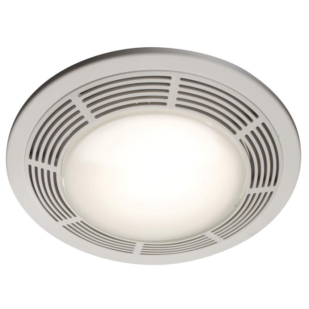 Broan NuTone 100 CFM 100 Watt Bathroom Exhaust Fan, White