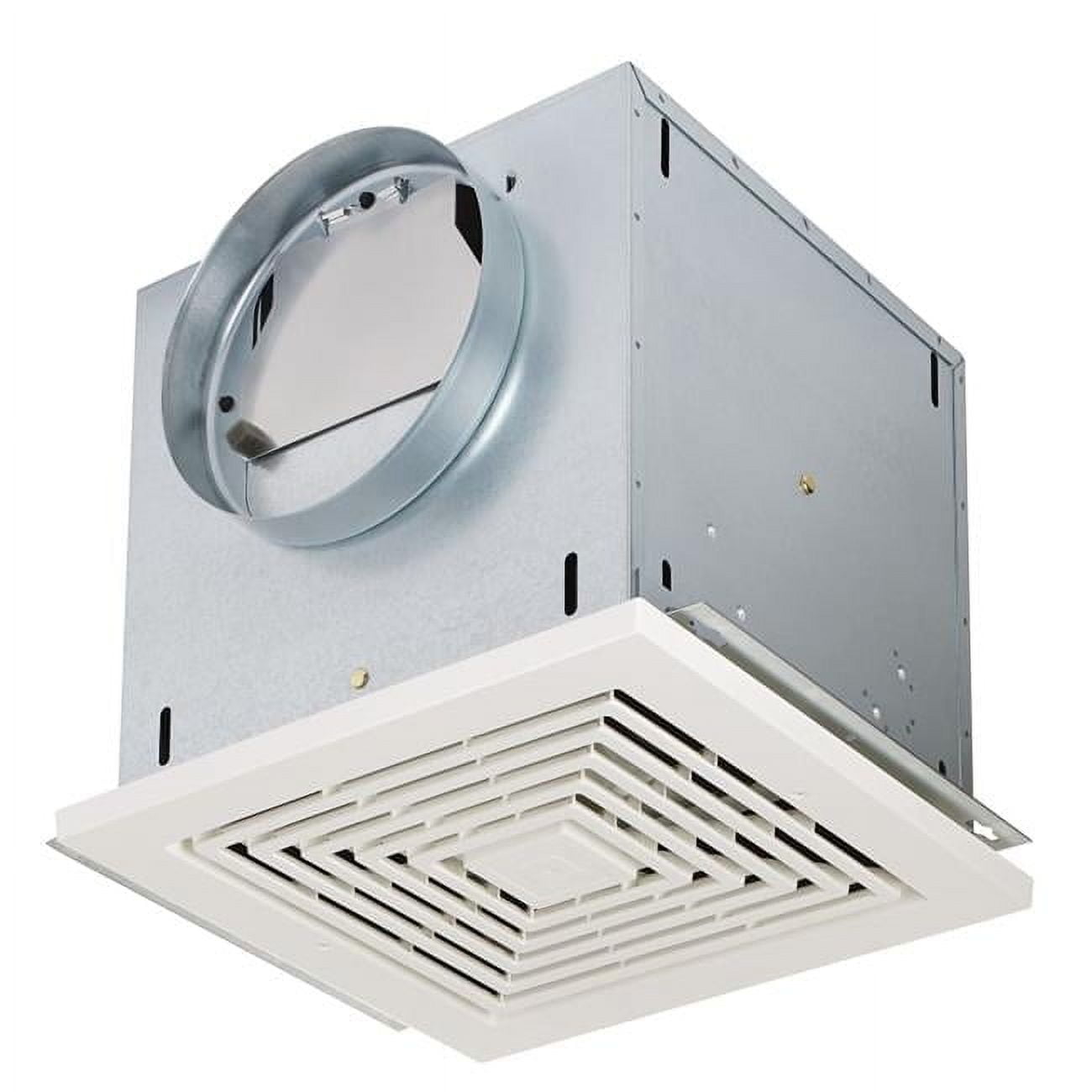 White Galvanized Steel Ceiling Mounted Ventilation Fan
