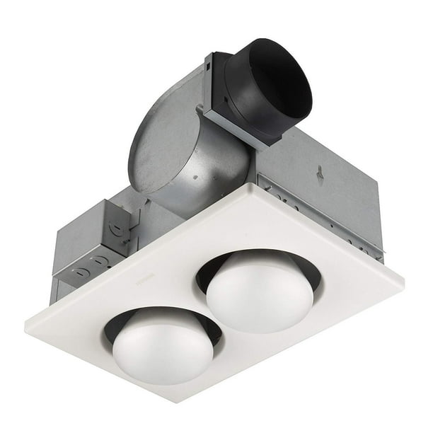 Nutone ventilation fan with light and heater online