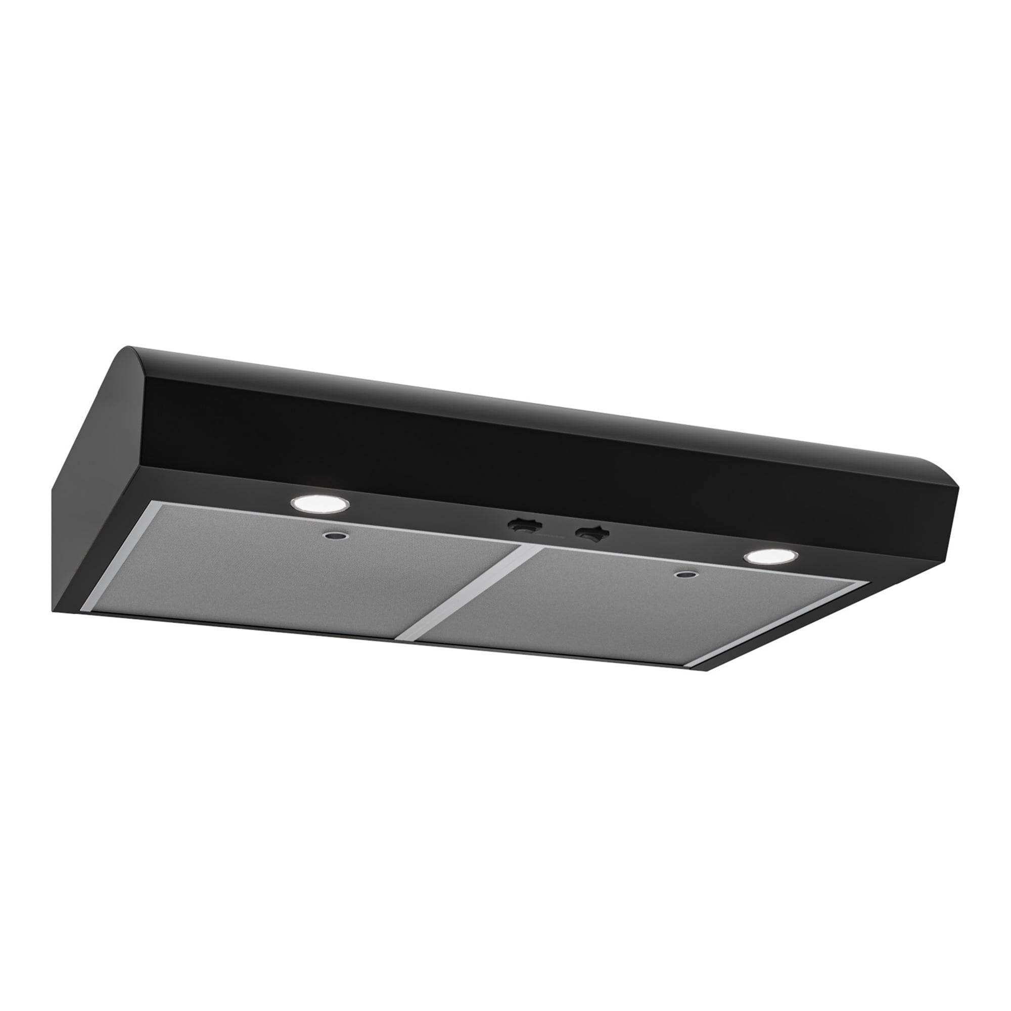 Broan-NuTone 30" Under Cabinet Rangehood, ENERGY STAR, 350 Max Blower CFM, Black