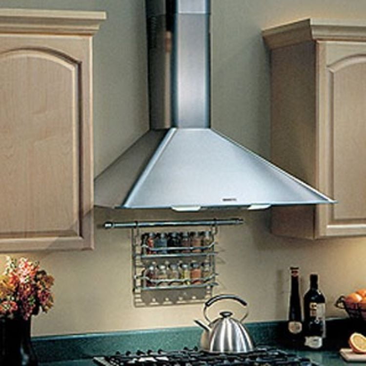 Broan-NuTone 30-inch T-Style Chimney Wall Mount Range Hood, 640 Max Blower CFM in Stainless Steel