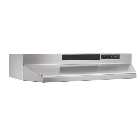 Broan-NuTone 36" Convertible Under Cabinet Range Hood, Stainless Steel