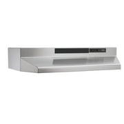 Broan-NuTone 36 Convertible Under Cabinet Range Hood, Stainless Steel