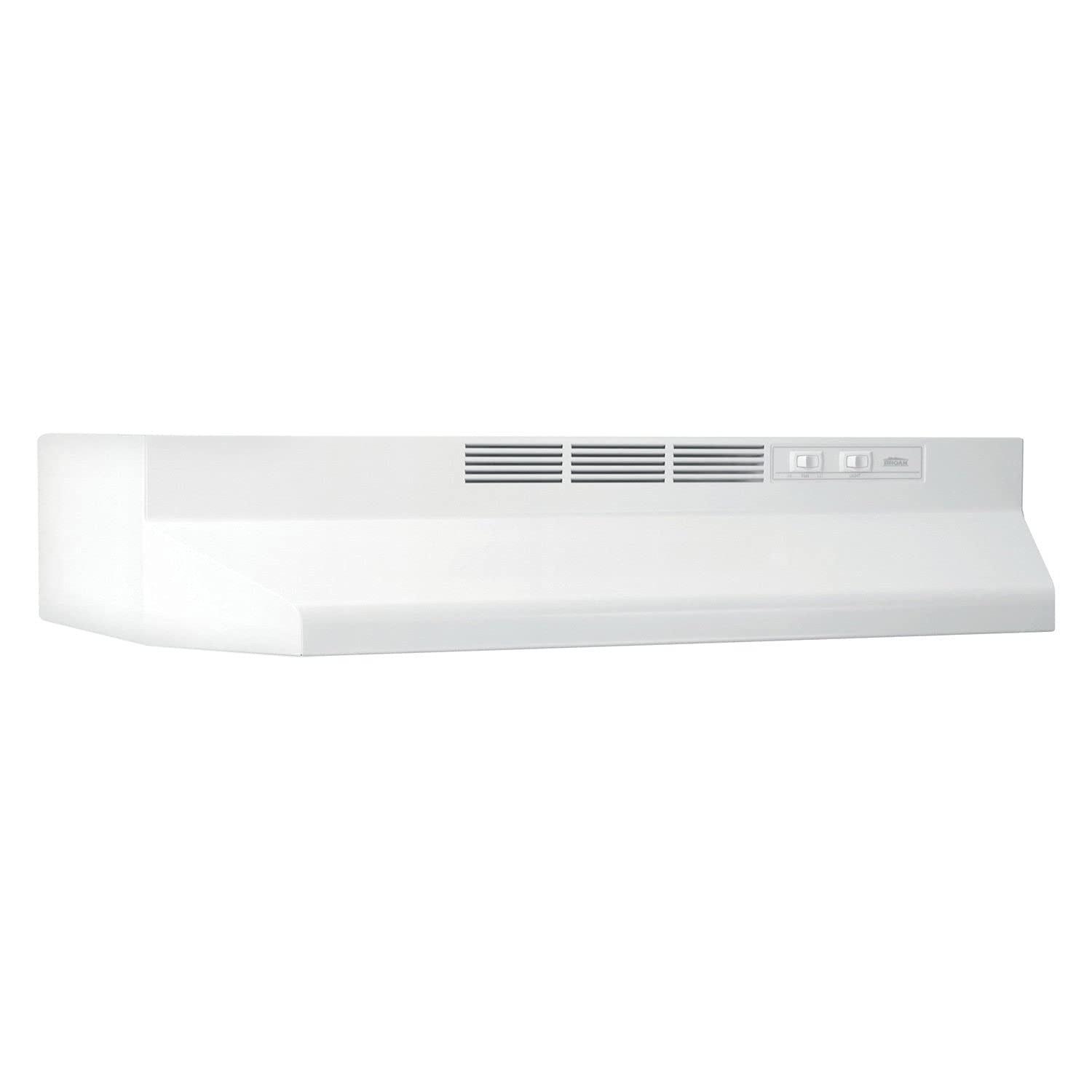 BroanNuTone 413001 NonDucted Ductless Range Hood with Lights Exhaust