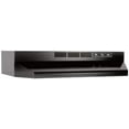 thumbnail image 1 of Broan-NuTone 413023 ADA Capable Non-Ducted Under-Cabinet Range Hood, 30-Inch, Black, 1 of 6