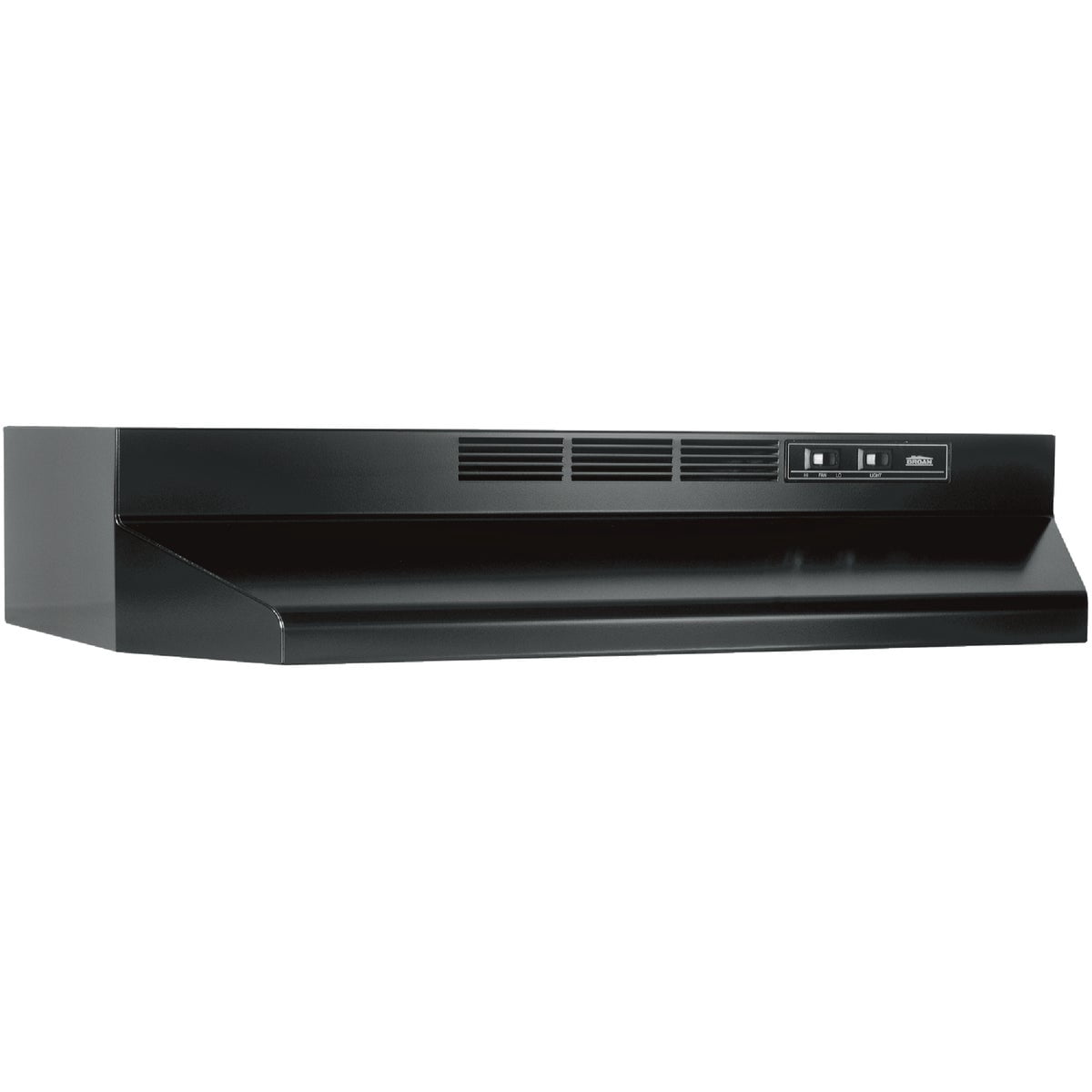 Broan-NuTone Under-Cabinet Range Hood 413023 - Ductless, Lighted - 30 Inch, Black