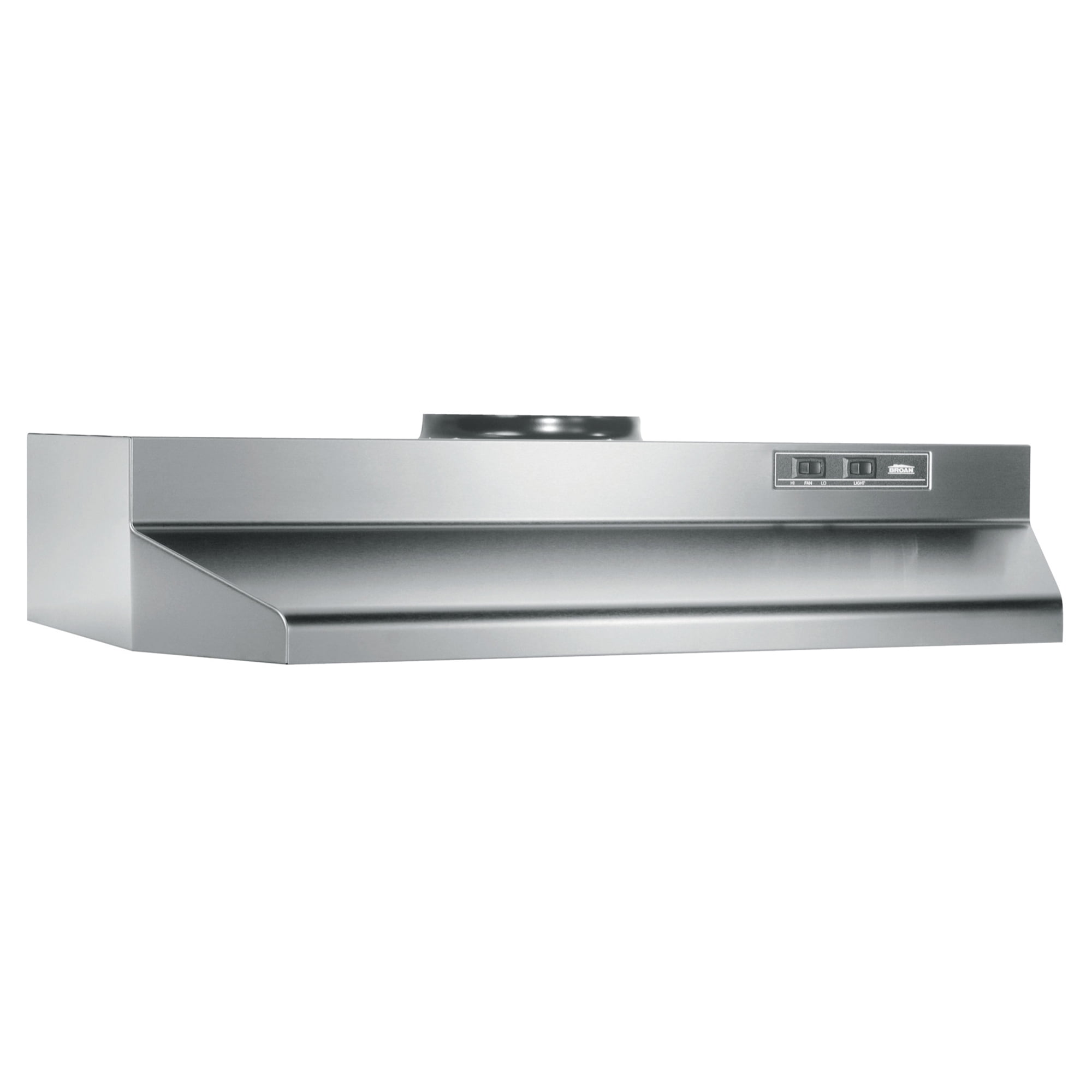 Broan-NuTone 40000 Series 30 In. Under Cabinet Range Hood With Light In White 403001 - Foto 9