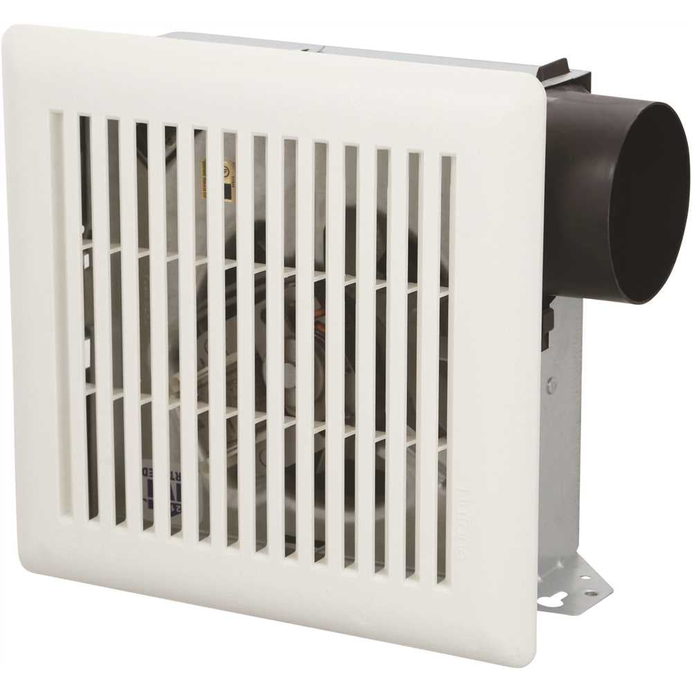 Broan-NuTone 50 CFM Ceiling Bath Cover Vent Extractor, Wall Mount ...