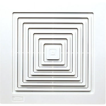Broan-Nutone 682 Duct-Free Ventilation Fan, White Square Ceiling or ...