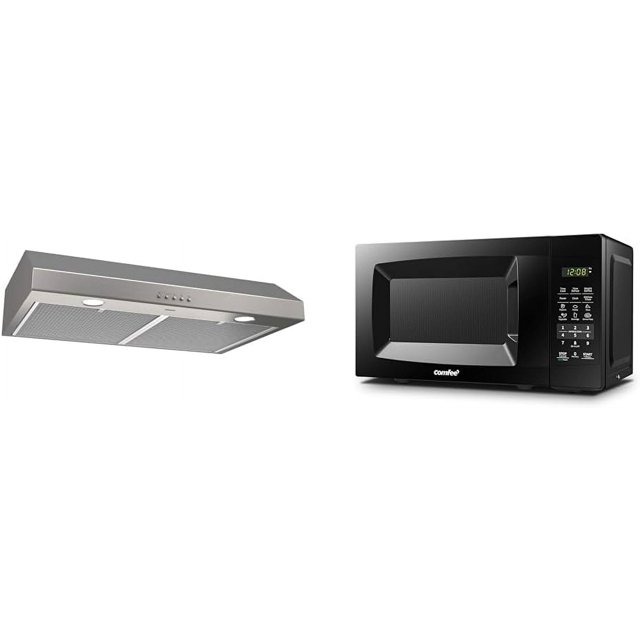 BroanNuTone BCSQ130SS ThreeSpeed Glacier Range Hood